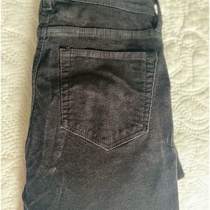 Loft velvet, skinny jeans. Selling two pair, used, one black one navy.